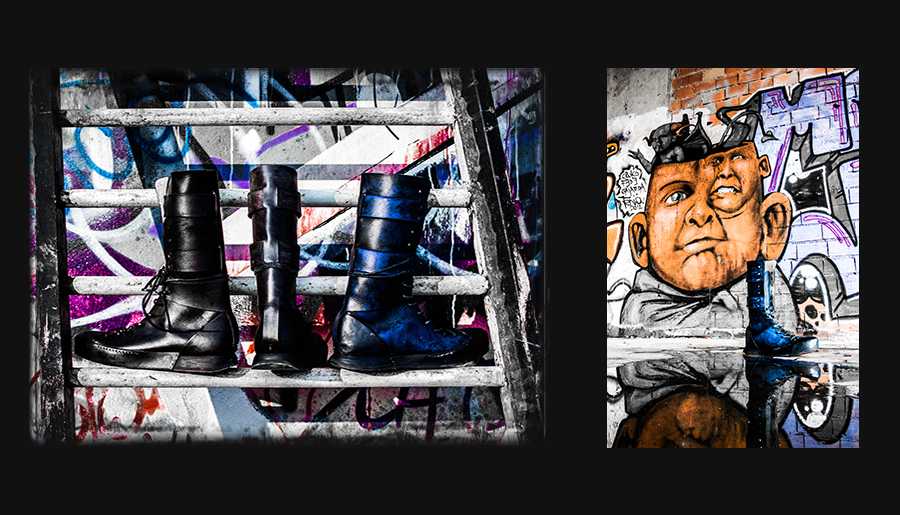 BTS RIB - Color Black/Taupe/True Blue